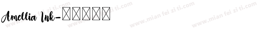 Amellia Ink字体转换